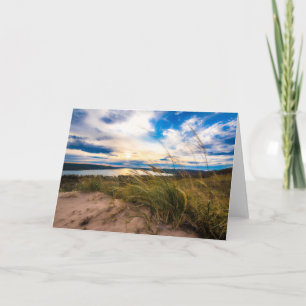 Water   Glen Lake Sleeping Bear Dunes Michigan Card