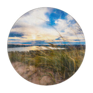 Water   Glen Lake Sleeping Bear Dunes Michigan Cutting Board