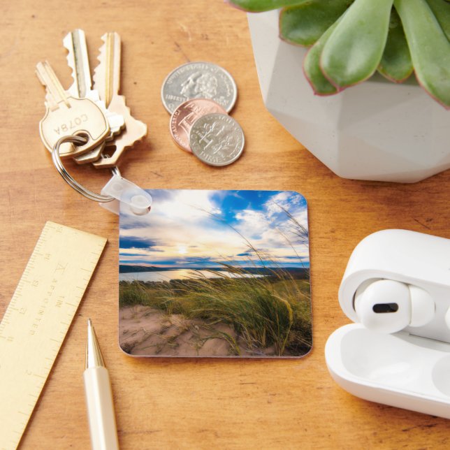 Water | Glen Lake Sleeping Bear Dunes Michigan Keychain (Desk)