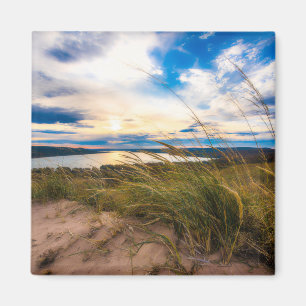 Water   Glen Lake Sleeping Bear Dunes Michigan Magnet
