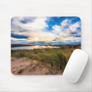 Water   Glen Lake Sleeping Bear Dunes Michigan Mouse Pad