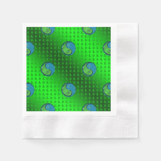 Water Goat Napkin (Front)