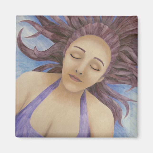 Water Goddess  Floating Magnet (Front)