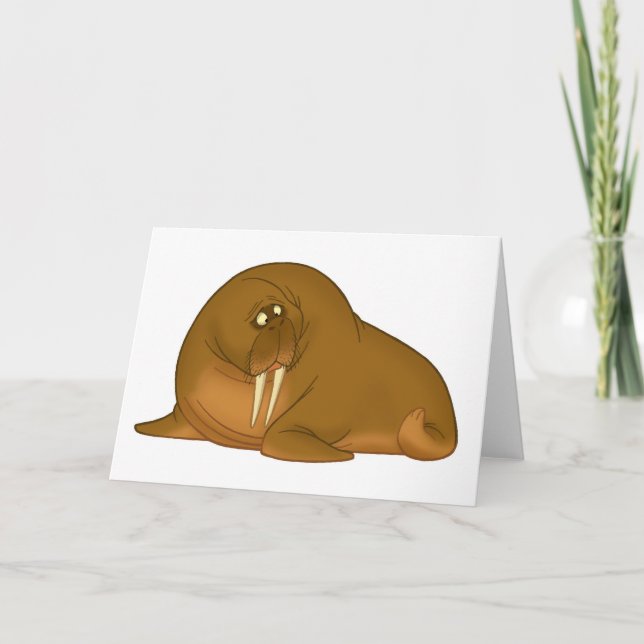 Water Greeting Card (Blank Inside) (Front)