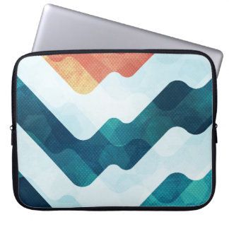 Water Grunge Effect Seamless Pattern Laptop Sleeve