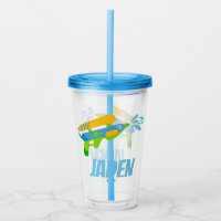 Water Gun Battle Pool Party Summer Personalized