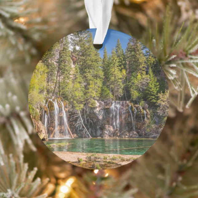 Water | Hanging Lake Glenwood Springs, Colorado Ornament (Tree)