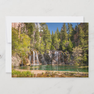 Water   Hanging Lake Glenwood Springs, Colorado Thank You Card