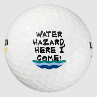 Water Hazard, Here I Come! Golf Balls