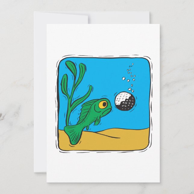 Water Hazard Invitation (Front)