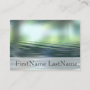 Water Horizon Custom Indestructible Business Cards