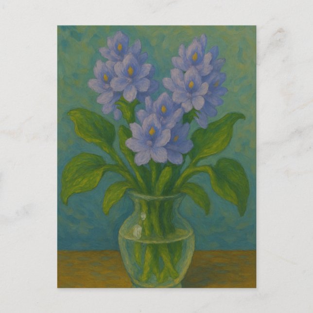Water Hyacinth Postcard (Front)