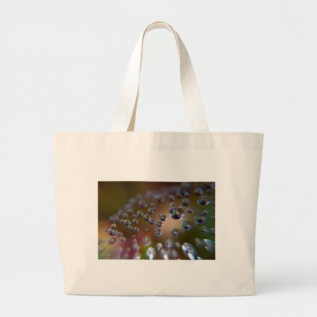 Water in Motion Large Tote Bag (Front)