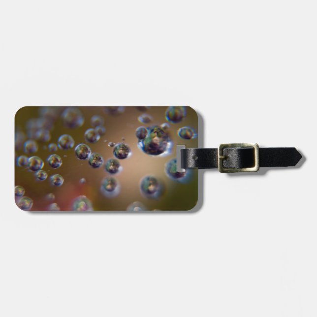 Water in Motion Luggage Tag (Front Horizontal)