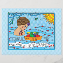 Water Is Life_Flat Paper Sheet 11" x 8.5"