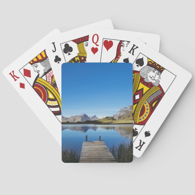 Water | Lai da Vons Switzerland Playing Cards (Back)