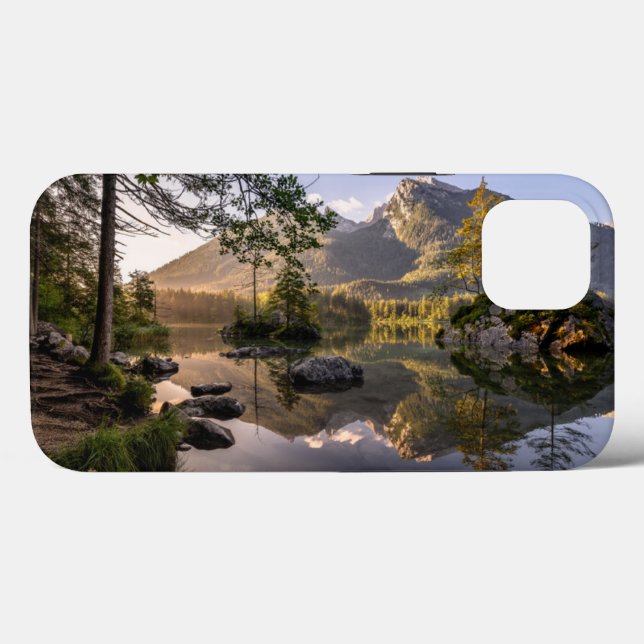 Water | Lake Hintersee Berchtesgaden Germany Case-Mate iPhone Case (Back (Horizontal))