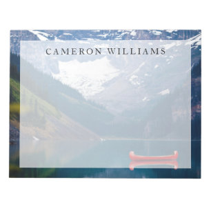 Water   Lake Louise Canadian Rocky Mountains Notepad