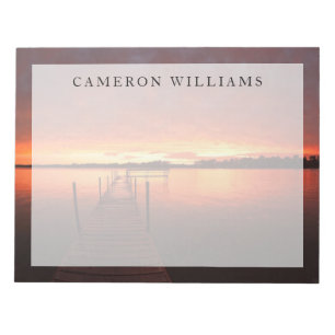 Water Lake Minnetonka, Minnesota Notepad