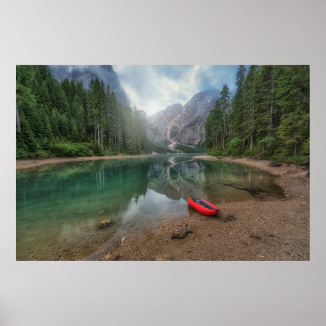 Water | Lake South Tyrol, Italy Poster (Front)