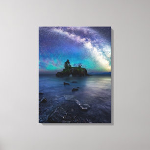 Water Lake Superior Minnesota Canvas Print