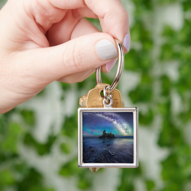 Water | Lake Superior Minnesota Keychain (Hand)