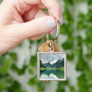 Water Lake Swiss Alps Keychain