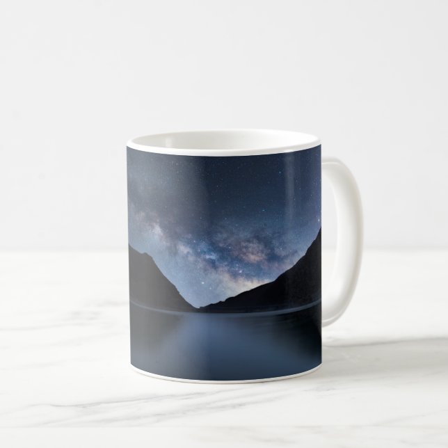 Water | Lakeshore at Night Coffee Mug (Front Right)