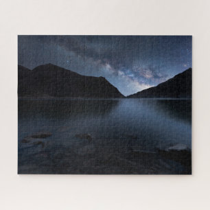 Water Lakeshore at Night Jigsaw Puzzle