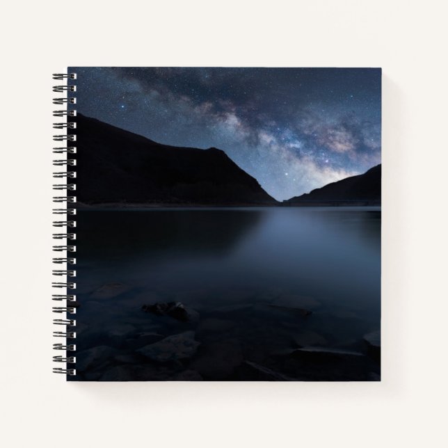 Water | Lakeshore at Night Notebook (Front)