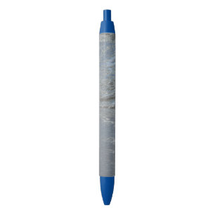 Water Lapping on the Beach Abstract Photography Blue Ink Pen