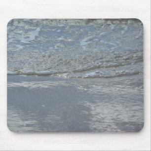 Water Lapping on the Beach Abstract Photography Mouse Pad