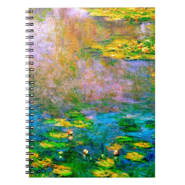 water-lilies-013 notebook (Front)