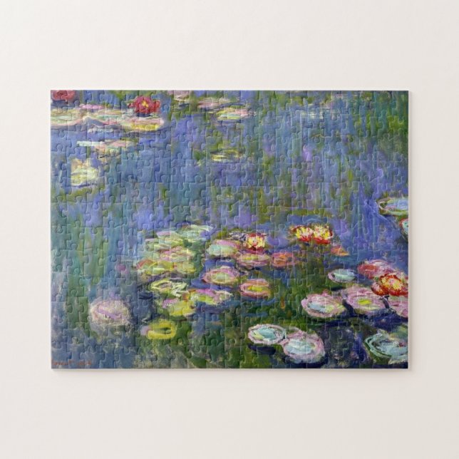 Water Lilies 10 Jigsaw Puzzle (Horizontal)