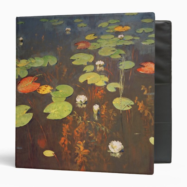 Water Lilies 1895 Binder (Front/Inside)
