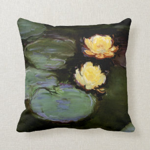 Water-Lilies: 1897-98 by Monet Throw Pillow