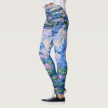 Water Lilies, 1919, painting by Monet Leggings<br><div class="desc">Water Lilies, famous painting by Impressionist artist Oscar-Claude Monet</div>