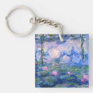 Water Lilies 1 Keychain
