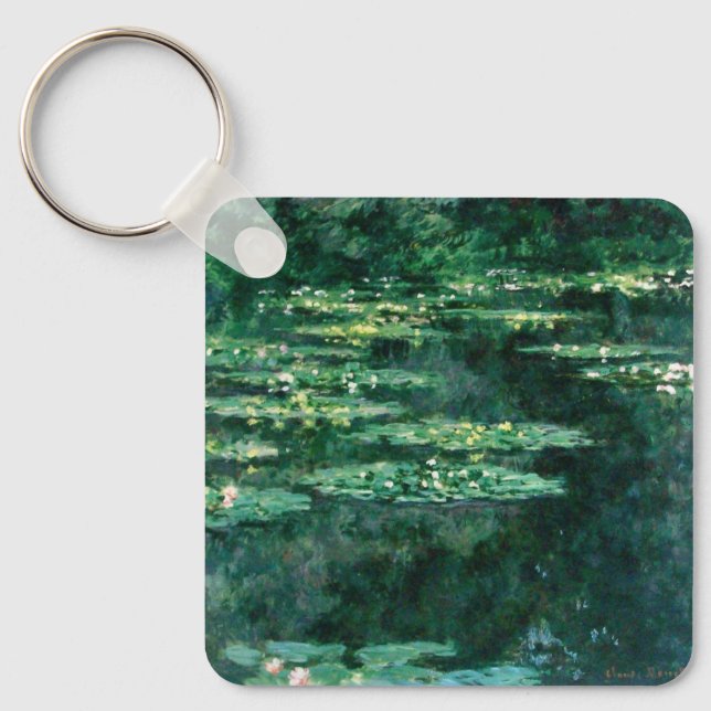 WATER LILIES 2 KEYCHAIN (Front)