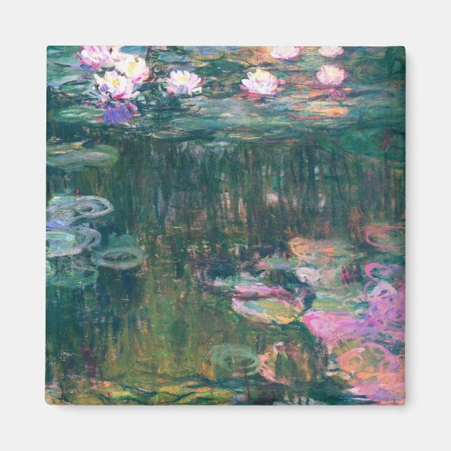 Water Lilies 5 Magnet (Front)