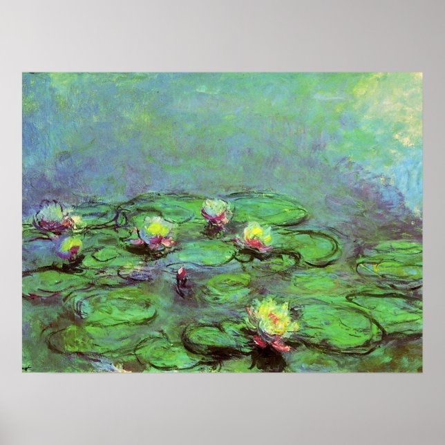 Water Lilies 7 Poster (Front)
