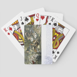 Water-Lilies and Water Fairies, illustration from Playing Cards