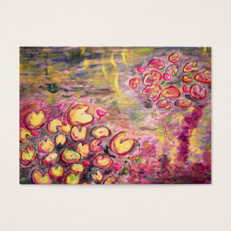 water lilies blooming