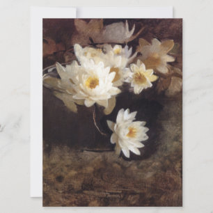 Water Lilies (by Abbott Henderson Thayer) Card