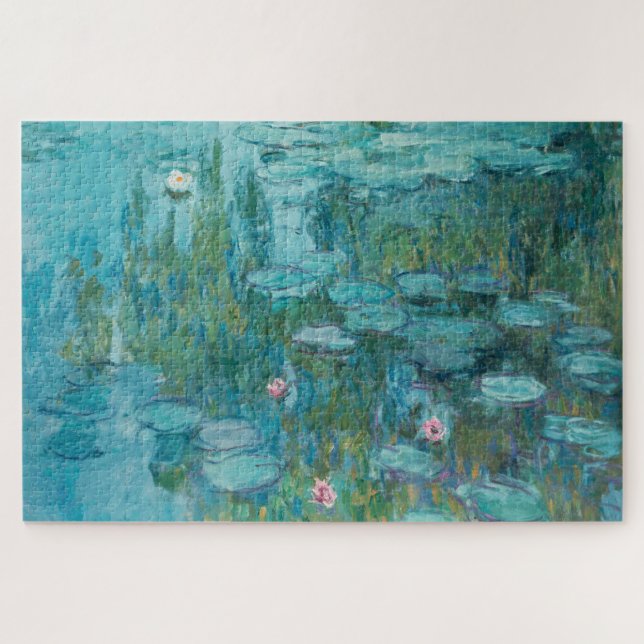 Water Lilies (by Claude Monet, 1915) Jigsaw Puzzle (Horizontal)