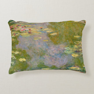 Water Lilies by Claude Monet Accent Pillow