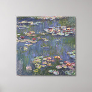 Water Lilies by Claude Monet Canvas Print