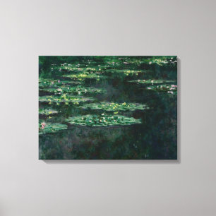 Water Lilies (by Claude Monet) Canvas Print