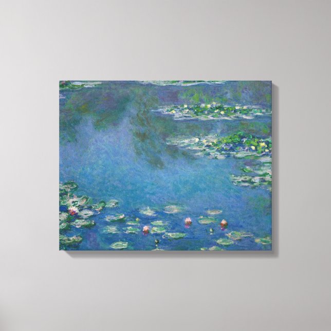 Water Lilies by Claude Monet Canvas Print (Front)