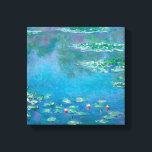 Water Lilies by Claude Monet Canvas Print<br><div class="desc">Water Lilies by Claude Monet</div>